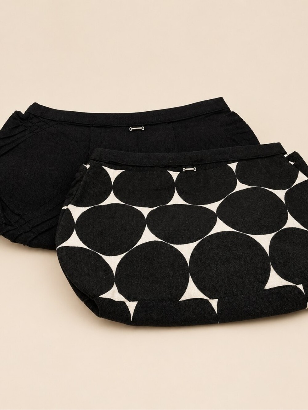 Thirty-One Black And White Purse Cover Set Of Two
